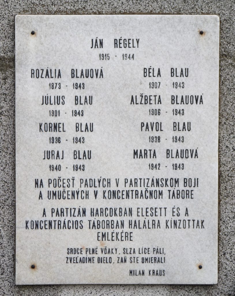 Pozsonypüspöki világháborús emlékműve