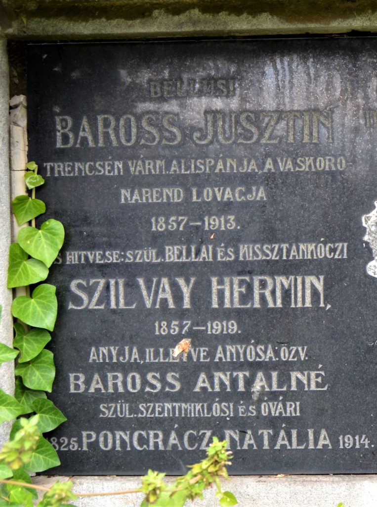 Baross Jusztin sírja - Trencsén (5)